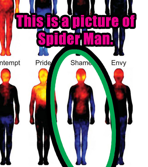 this is a picture of spiderman